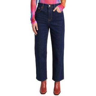 Tory Burch High-rise straight-leg jeans - blue - 27