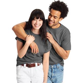 Hanes unisex t-shirt oksek?d crewneck bomuld t-shirt unisex crewneck bomuld tee unisex klassisk crewneck bomuld tee