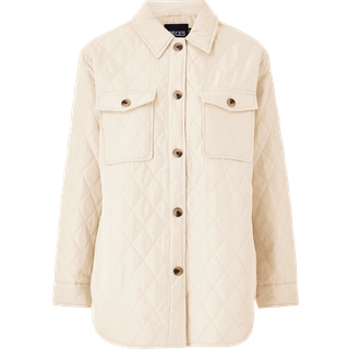 PIECES dame jakke PCTAYLOR - Whitecap Gray - M