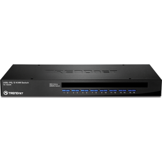 TRENDnet 16-Port Rack Mount KVM Switch
