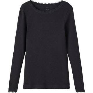 Slim Fit Top Med Lange Ærmer
