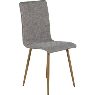 Venture Design Windu luksus stol Lysegrå/egetræs udseende