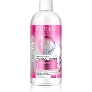 Eveline Cosmetics FaceMed+ Micellært vand med Hyaluronsyre 3-i-1 400 ml - 400 ml