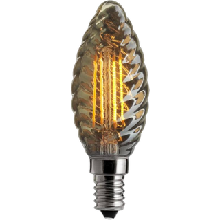 Kirkekerte - snoet - Klar - LED - E14 - 4,5w - 3 Trins - 2000K - Unison