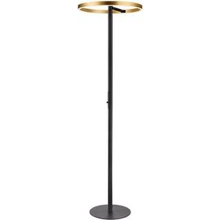 SLV - One Straight Gulvlampe 2700/3000K Black/Brass