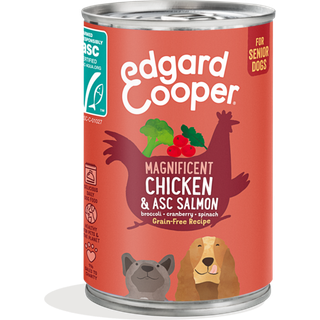 Edgard & Cooper Vådfoder Kylling/Laks Adult 400g