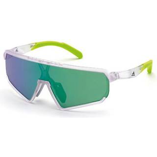 Adidas Sport Mand SP0017 26Q Solbriller Plast Transparent Grøn Maske Normal