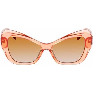 Karl Lagerfeld Unisex KL6076S 800 Solbriller Plast Orange Orange Sommerfugl Fotokromatisk