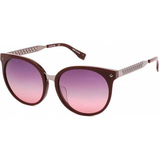 Lacoste L842SA Asian Fit 604 55 Solbriller Mænd Rød - Red - 55mm