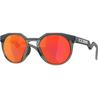 Oakley Mand OO9242 HSTN 924202 Solbriller O_matter Grå Rød Rund Normal Prizm