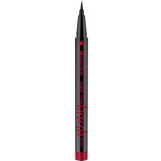 essence Super Fine Brush Liner Eyeliner med bred filttip Skygge Black 0,7 g - 0,7 g