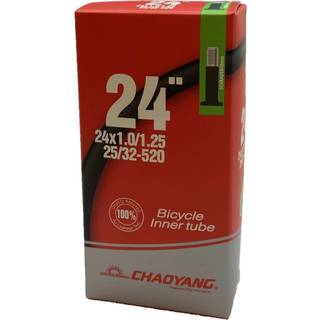 Chaoyang Slange 24 x 1.0-1.25 med 48mm lang Autoventil