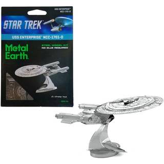 Metal Earth Star Trek USS Enterprise NCC-1701 3D Metal Model Kit Fascinationer