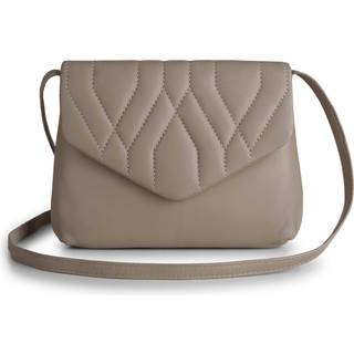 Markberg Crossbody Aluna Lys Beige quiltet skind