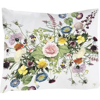 Økologisk luksus pudebetræk fra JIM LYNGVILD - FLOWER GARDEN 60x63 cm.
