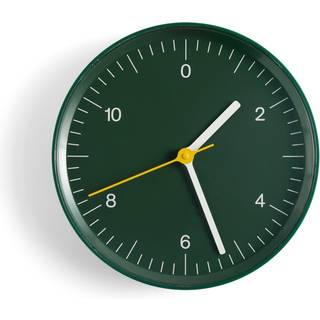 Wall Clock, grøn, Ø26,5