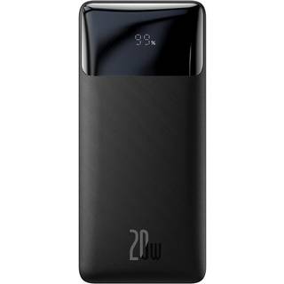 Baseus Bipow 20000mAh 20W - Black Powerbank - Sort - 20000 mAh