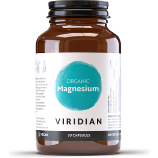 Viridian Nutrition Magnesium Økologisk - 30 Kapsler