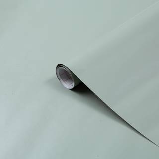 Ensfarvet folie-Sage grøn-2 meter rulle-Mat-45 cm