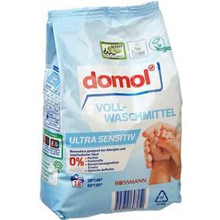 domol sensitiv Ultra Sensitive vaskemiddel pulver 18 WL 1.42 DKK/1 vask/e