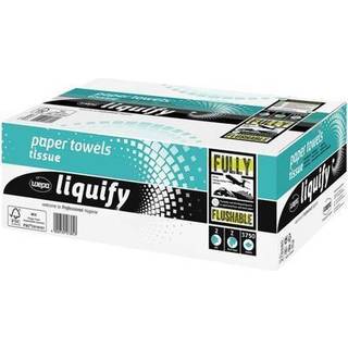Satino Liquify håndklædeark 2lags 20,6x24cm hvid 25x150ark