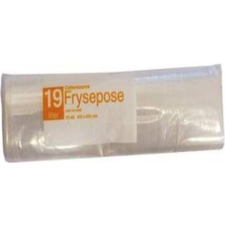 Frysepose med skrivefelt 19 ltr, 30 rl 20 ps/rl