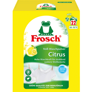 Frosch Citrus Vaskepulver - 1,45 kg