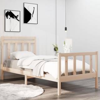sengeramme 90x190 cm massivt træ