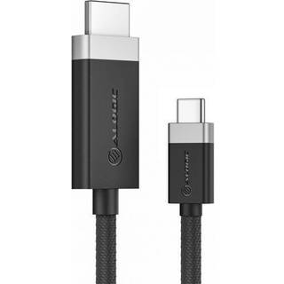 ALOGIC FUCHD1-SGR videokabel adapter 1 m HDMI Type A (Standard) USB Type-C Grå