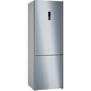 Siemens iQ300 KG49NXIBF Køleskab/fryser Bund-fryser Rustfrit stål
