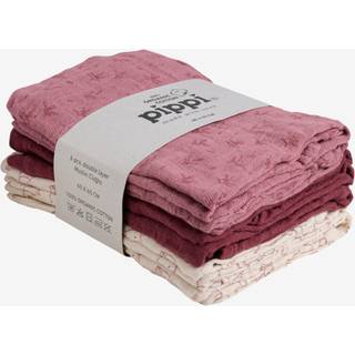 Pippi Øko. stofbleer (6-pak) - Old Rose