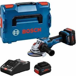 Bosch 18v vinkelsliber gws 18v-15 psc 2x8ah batterier l-boxx un3481
