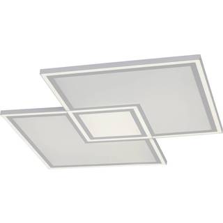 LED-loftslampe Kant CCT, 67,5 x 67,5 cm