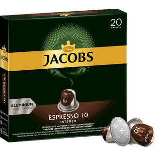 Jacobs Espresso 10 Intenso - 20 kapsler til Nespresso®