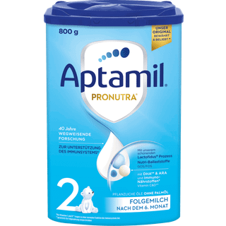 Aptamil Pronutura 2 juniormælk efter 6. måned 248.69 DKK/1 kg