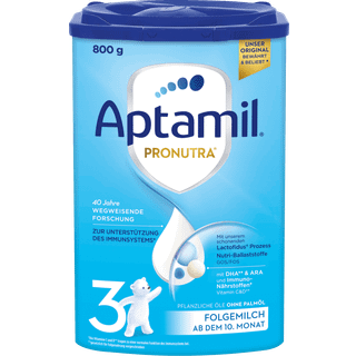 Aptamil Pronutra 3 juniormælk fra 10. måned 248.69 DKK/1 kg
