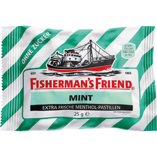 Fishermans Friend Mint u/sukker 25 g.