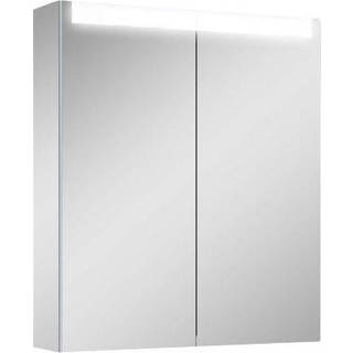 Luxor Spejlskab 60cm med 2 låger & LED Lys