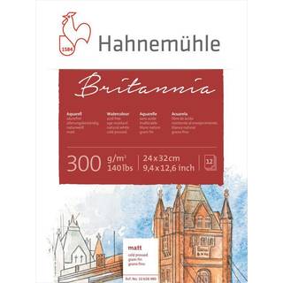 Hahnemühle Akvarelblok "Britannia" Cold Pressed 24x32cm