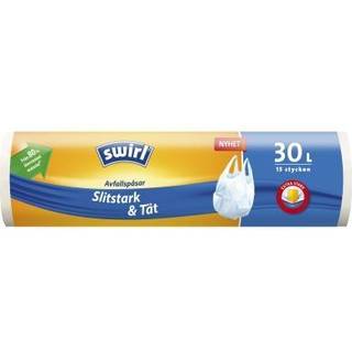 SWIRL Swirl Affaldspose med håndtag 30L, 15-pak 4008871216687