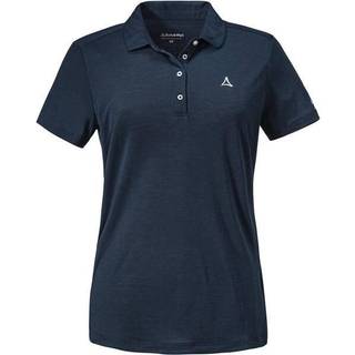 Schöffel Women's Polo Shirt Vilan Polo-shirt Damer størrelse 50 farve blå