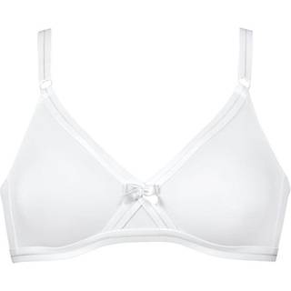 Naturana Star Firm Control Soft Bra - White - C 70