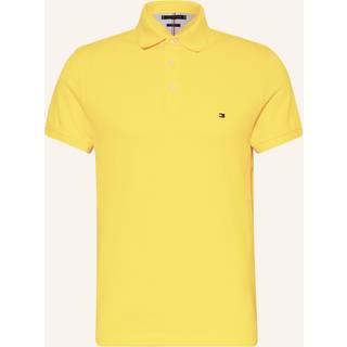 Tommy Hilfiger Herren Polo-Shirt gelb Slim Fit