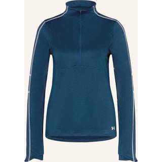Langærmet T-shirt Under Armour UA Train CW 1/2 Zip-BLU 1373969-437 Størrelse M