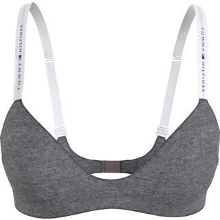 Tommy Hilfiger Icon Triangle Bra - Light grey - Medium