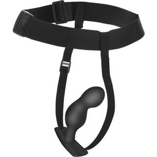 Master Series P-Spot Plugger Anal Plug with Harness & Remote Control