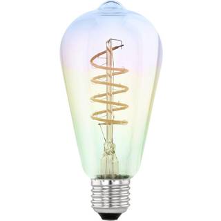 EGLO LED pære ST64 Spiral 4W (21W) 1800K Dæmpbar Violet E27