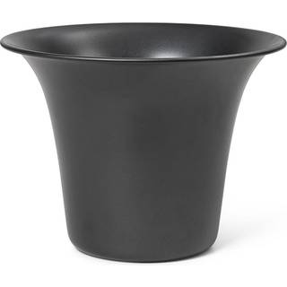 Spun Alu Pot - Blackened Aluminium