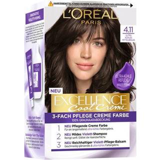 L’Oréal Paris Excellence Cool Creme 4.11 Ultrakølig mellembrun