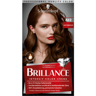 Brillance Intensiv-Color-Creme 862 Naturlig brun